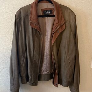Remy Men's Brown Leather Jacket